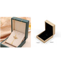 BTN Cupid Heart Angel Wings Necklace – Crystal Pendant with Tassel for Women - Baby Time Now