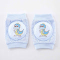 Children’s Breathable Mesh Knee Pads – Crawling & Walking Safety Elbow Pads, Cute Animal Designs (14×10cm, Ages 0–4)