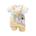 Baby Girl Summer Clothes Short-sleeve Baby Jumpsuit