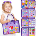 BTN Busy Book – Montessori Sensory Learning Toy for Toddlers & Preschool Kids - Baby Time Now