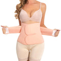 Trendyline Postpartum Essentials: Postpartum Belly Band - C Section Postpartum Belly Wrap - Recovery Belly Support Abdominal Binder Post Surgery Girdle Pink - Baby Time Now