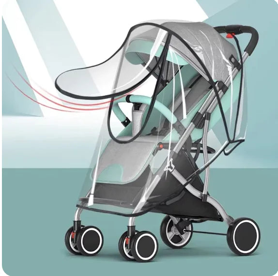 Universal Baby Stroller Rain Cover - Baby Time Now
