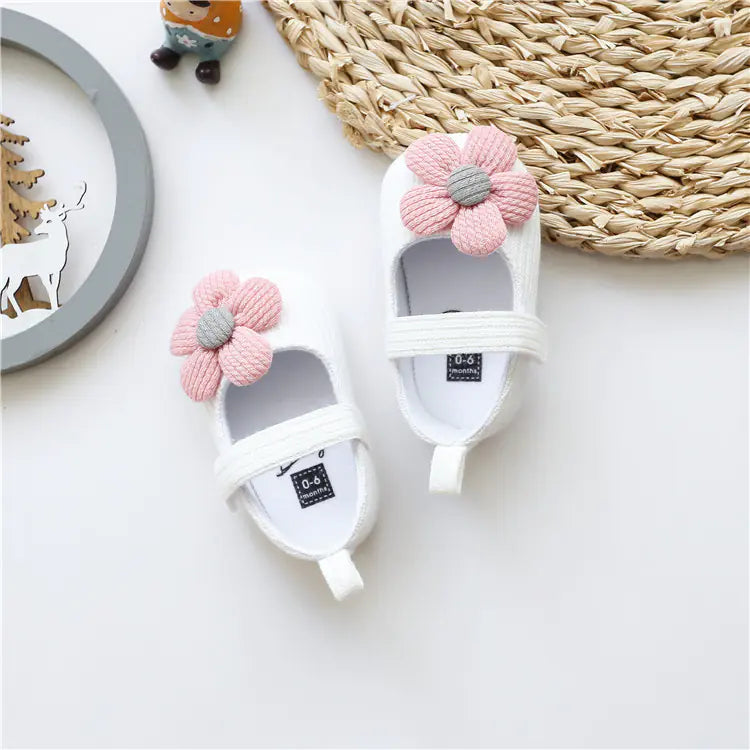 Woolen Princess Shoes for Baby Girls - Baby Time Now