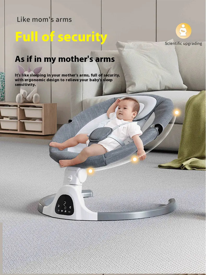 Electric Baby Rocking Chair Cradle - Baby Time Now