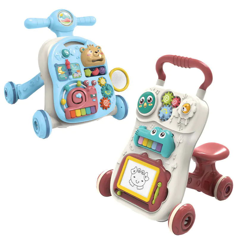 BTN Multifunctional Baby Walker with Music – Learning Toy for 0–3 Years - Baby Time Now