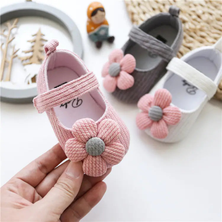 Woolen Princess Shoes for Baby Girls - Baby Time Now