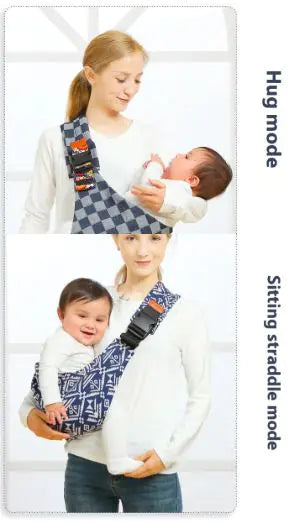 BTN Baby Sling Carrier – Hands-Free Cloth Carrier for Babies 6M–3Y - Baby Time Now