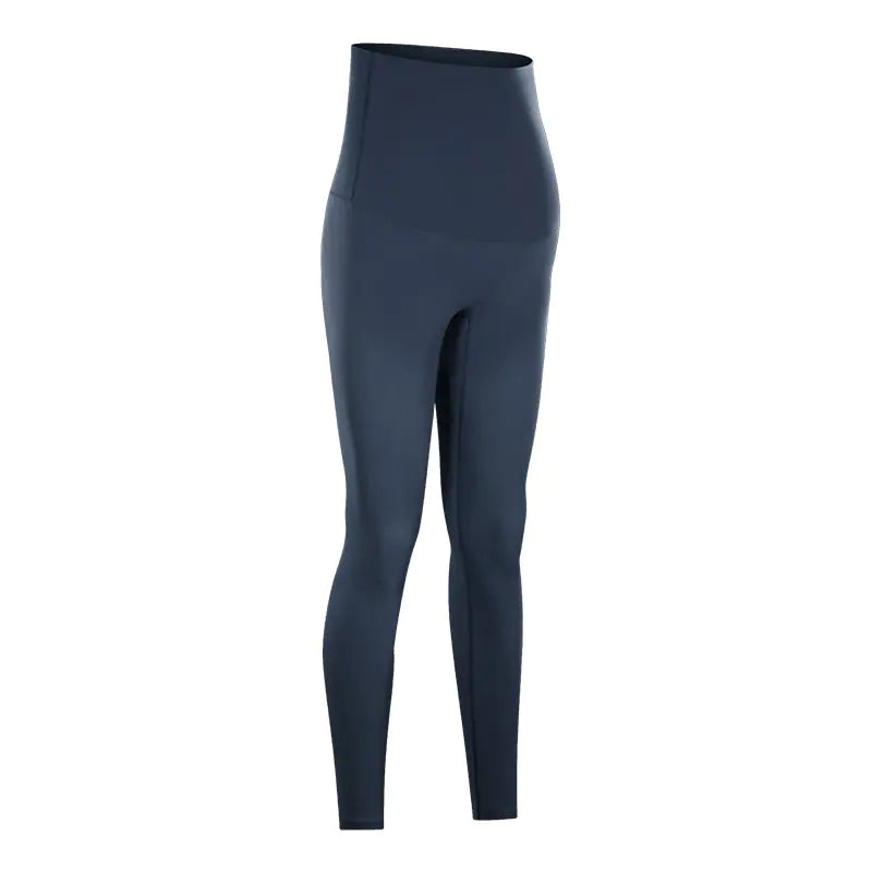 New Nude Maternity Yoga Pants – Moisture-Wicking, Stretchy Leggings for Pregnant Women in Black, Plum Red, and Blue, Sizes 4 to 12