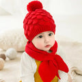 Baby Scarf and Woolen Cap Set - Baby Time Now