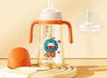 BTN Newborn Baby Dual-Use Straw Drinking Cup – Anti-Choking Learning Sippy Cup - Baby Time Now