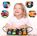 BTN Busy Book – Montessori Sensory Learning Toy for Toddlers & Preschool Kids - Baby Time Now