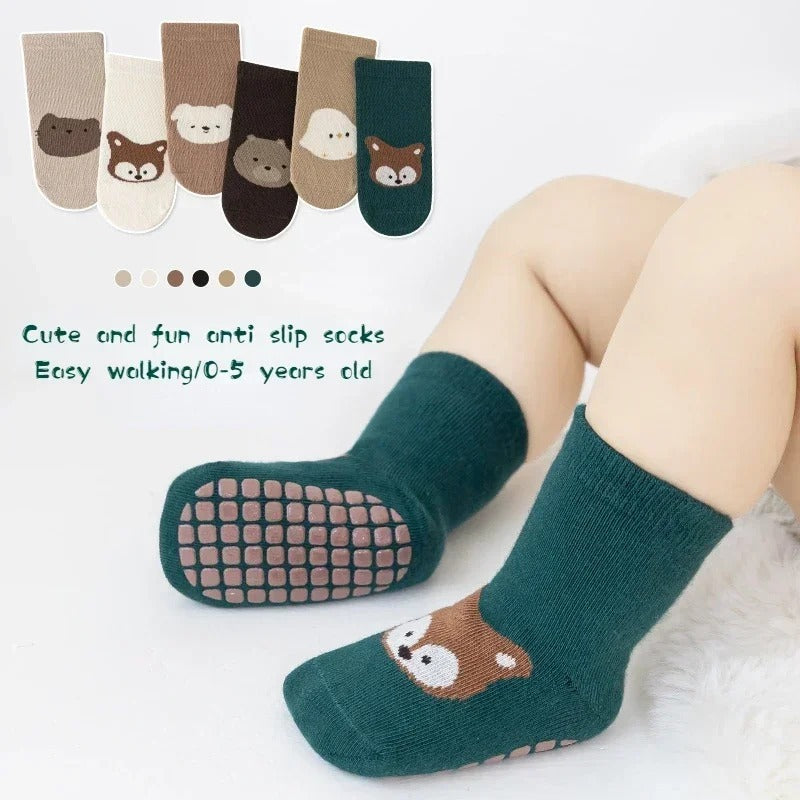 Baby Non-slip Room Cotton Socks - Baby Time Now