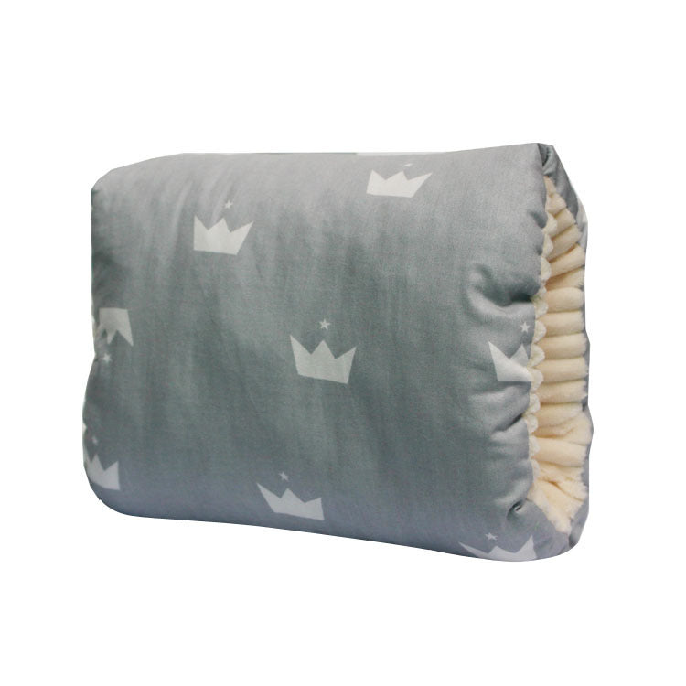 BTN Nursing Arm Pillow – Adjustable Cotton Breastfeeding Cushion for Moms, Dads & Travel Ease - Baby Time Now