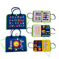 BTN Felt Learning Board – Portable Montessori-Inspired Educational Toy for Kids Ages 4–6 - Baby Time Now