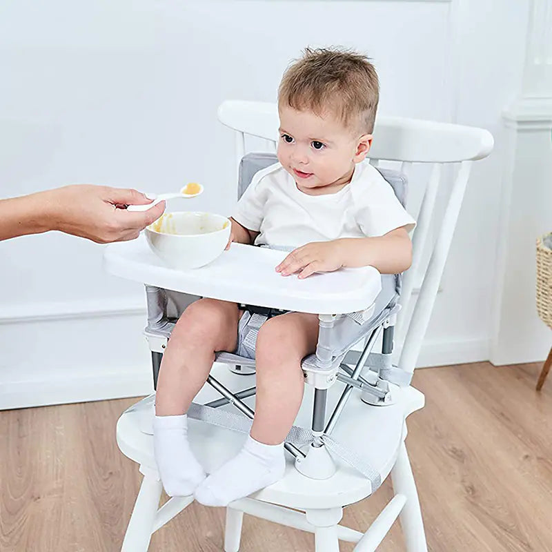 Compact Folding Baby Dining Chair - Baby Time Now