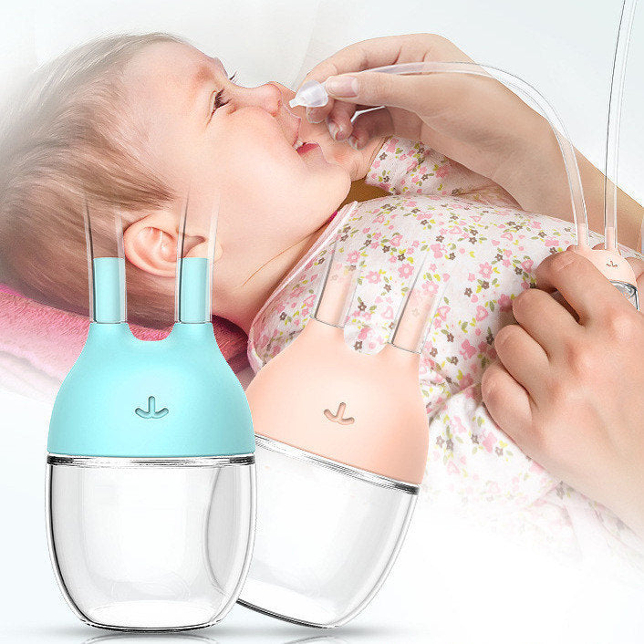 BTN Baby Safe Nose Cleaner – Vacuum Suction Nasal Aspirator with Anti-Backflow Design - Baby Time Now