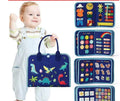 BTN Busy Book – Montessori Sensory Learning Toy for Toddlers & Preschool Kids - Baby Time Now