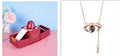 BTN Metal Rose Jewelry Gift Box with Crystal Necklace – Valentine’s & Wedding Gift - Baby Time Now