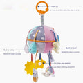BTN Chouchoule Baby Car Hanging Toys – Soft Fabric Activity Toy for Infants 0–2 Years - Baby Time Now
