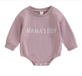 Baby Jumpsuit Winter Romper Letter Print Baby Bodysuit