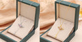 BTN Cupid Heart Angel Wings Necklace – Crystal Pendant with Tassel for Women - Baby Time Now