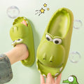BTN Kids Dinosaur Slippers – Cute EVA Summer Sandals for Baby, Kids & Family - Baby Time Now
