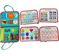 BTN Busy Book – Montessori Sensory Learning Toy for Toddlers & Preschool Kids - Baby Time Now