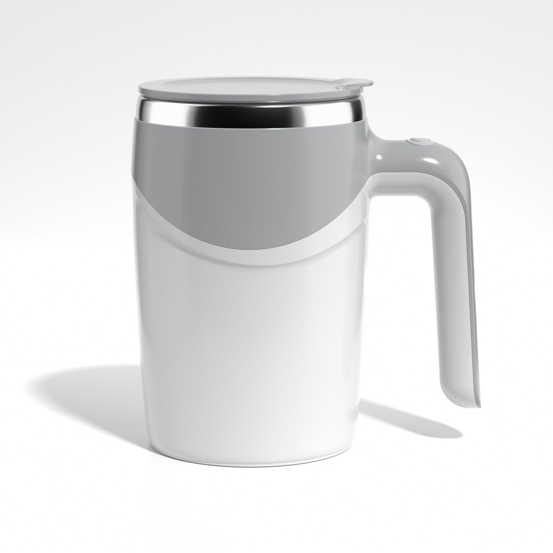 BTN Self-Stirring Coffee Cup – Rechargeable Magnetic Mixer Mug for Home & Office (400ml) - Baby Time Now