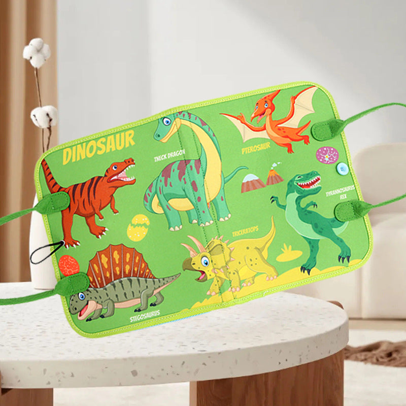 BTN Felt Learning Board – Portable Montessori-Inspired Educational Toy for Kids Ages 4–6 - Baby Time Now