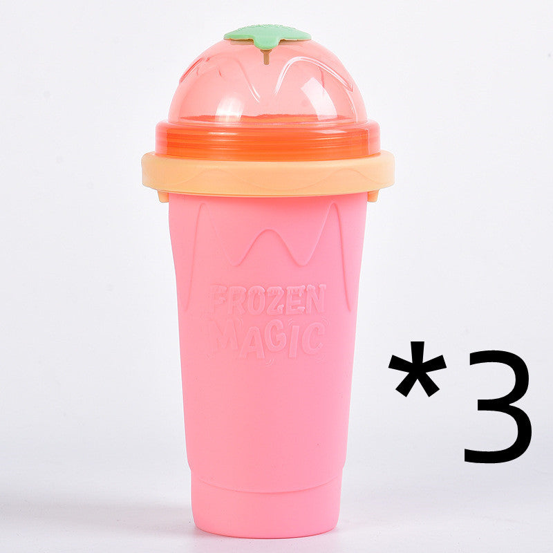 BTN Quick-Freeze Smoothie Cup – Make Slushies & Milkshakes in Seconds, BPA-Free Silicone - Baby Time Now