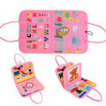 BTN Felt Learning Board – Portable Montessori-Inspired Educational Toy for Kids Ages 4–6 - Baby Time Now