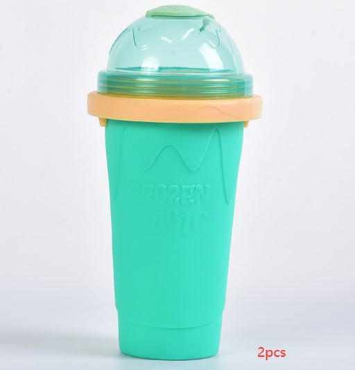 BTN Quick-Freeze Smoothie Cup – Make Slushies & Milkshakes in Seconds, BPA-Free Silicone - Baby Time Now