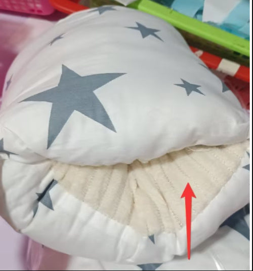 BTN Nursing Arm Pillow – Adjustable Cotton Breastfeeding Cushion for Moms, Dads & Travel Ease - Baby Time Now
