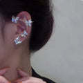 BTN Fashion Butterfly Earring – Women’s Ear Clip & Hook Jewelry in Gold & Silver - Baby Time Now