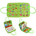 BTN Felt Learning Board – Portable Montessori-Inspired Educational Toy for Kids Ages 4–6 - Baby Time Now