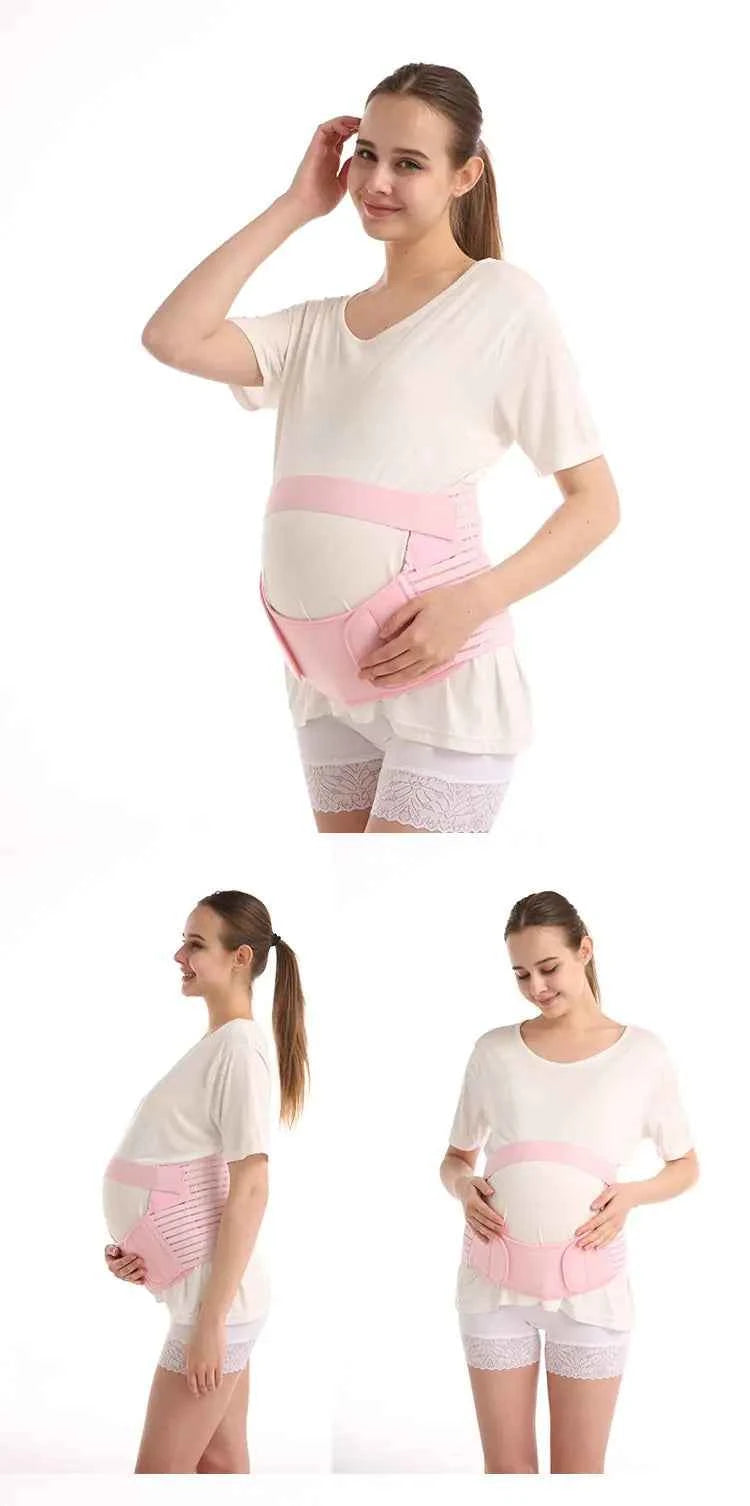 Adjustable Lumbar Support Belt for Pregnant Women – Maternity Belly Brace for Third Trimester Relief & Posture Support