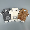 BTN Baby Cotton Hooded Onesie – Thick Winter Jumpsuit for Infants & Toddlers - Baby Time Now