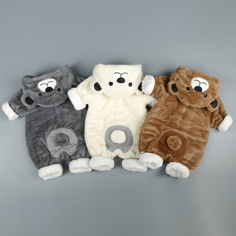 BTN Baby Cotton Hooded Onesie – Thick Winter Jumpsuit for Infants & Toddlers - Baby Time Now