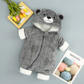 BTN Baby Cotton Hooded Onesie – Thick Winter Jumpsuit for Infants & Toddlers - Baby Time Now