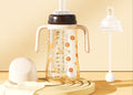 BTN Newborn Baby Dual-Use Straw Drinking Cup – Anti-Choking Learning Sippy Cup - Baby Time Now