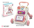 BTN Multifunctional Baby Walker with Music – Learning Toy for 0–3 Years - Baby Time Now