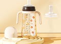 BTN Newborn Baby Dual-Use Straw Drinking Cup – Anti-Choking Learning Sippy Cup - Baby Time Now