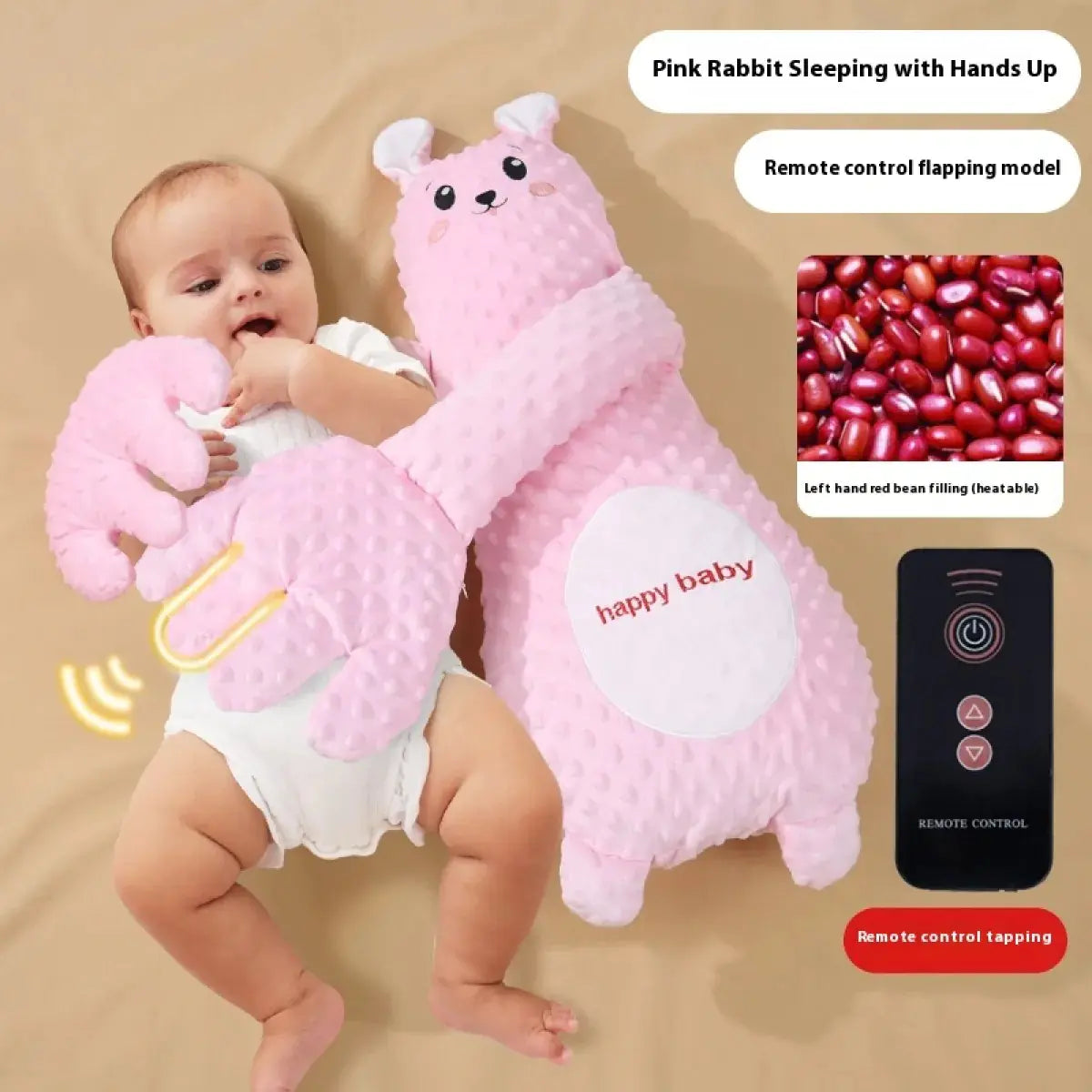 Baby Animal Shaped Soothing Pillow - Baby Time Now